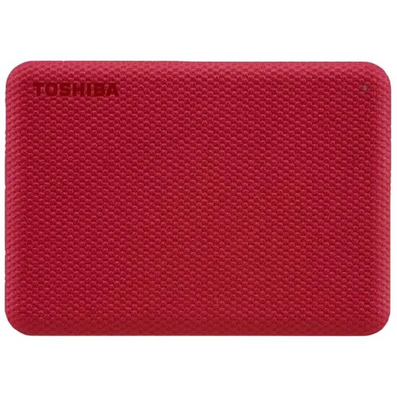 Disco rígido externo 2 TB Toshiba Canvio Advance 2.5 USB 3.2 Vermelho - Item