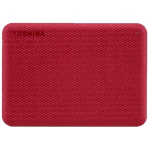 Disco rígido externo 2 TB Toshiba Canvio Advance 2.5 USB 3.2 Vermelho