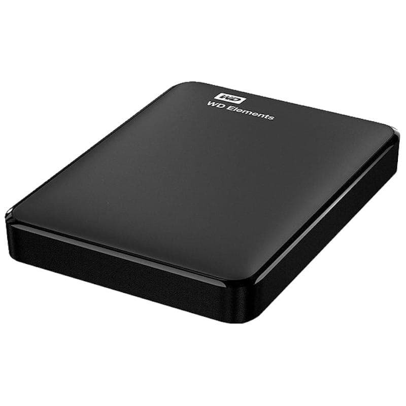 Disco duro externo 2TB Western Digital Elements 2.5 USB 3.2 Gen 1 - Frontal