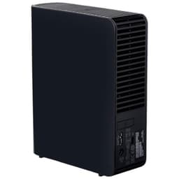 Disco rígido externo 10TB WD Elements Desktop 3.5 USB 3.0 Preto - Traseira