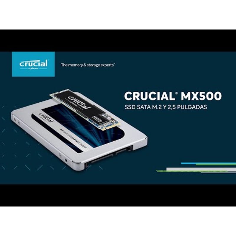 Disco duro SSD 1000GB Crucial MX500 - Ítem6