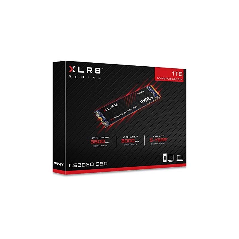 Disco rígido SSD 1TB PNY XLR8 CS3030 Series PCIe M.2 - Item4