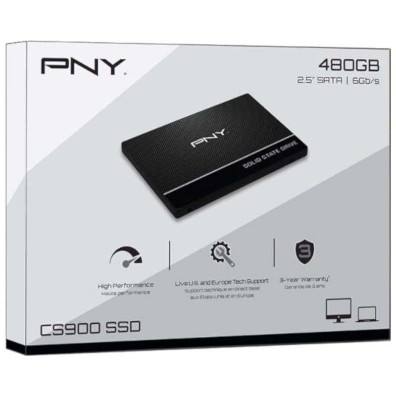 Disque Dur SSD 480 Go PNY CS900 TLC SATA3 - Ítem6