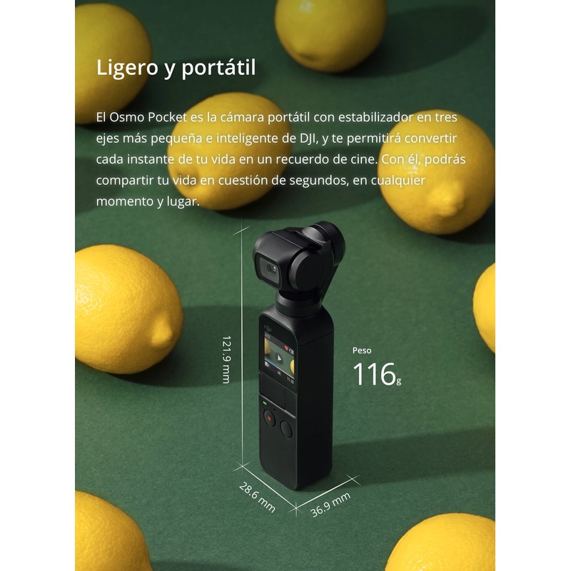 DJI Osmo Pocket 4K - Câmara de vídeo Gimbal - Item5