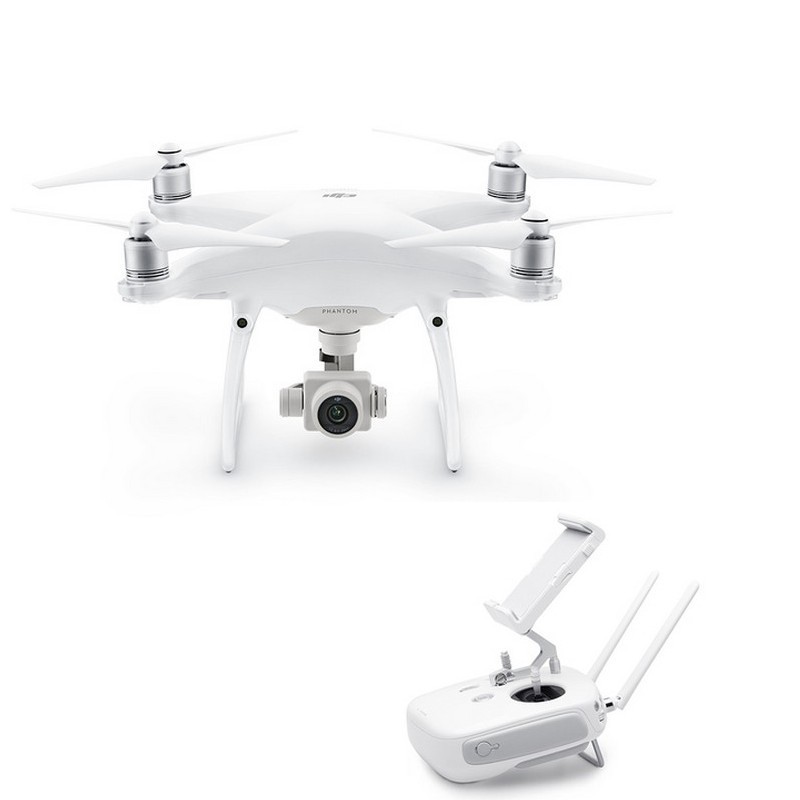 DJI Phantom 4 Advanced - Color blanco - Resolución de Vídeo 4K a 60 fps - Códec H.264 y H.265 - Sensor 20 Megapíxeles - Retorno Inteligente - Sensor CMOS - GPS- GLONASS - Autonomía 30 minutos - Mando Con Soporte Móvil