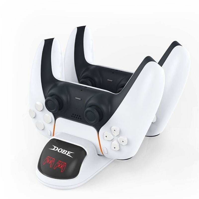 Dobe TP5-0506 pour manettes PS5 Blanc - Base de chargement - Ítem1