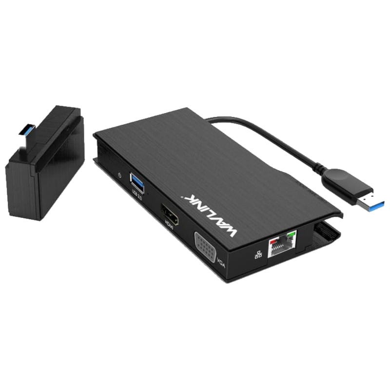 WAVLINK Docking Station Vídeo Dual USB 3.0
