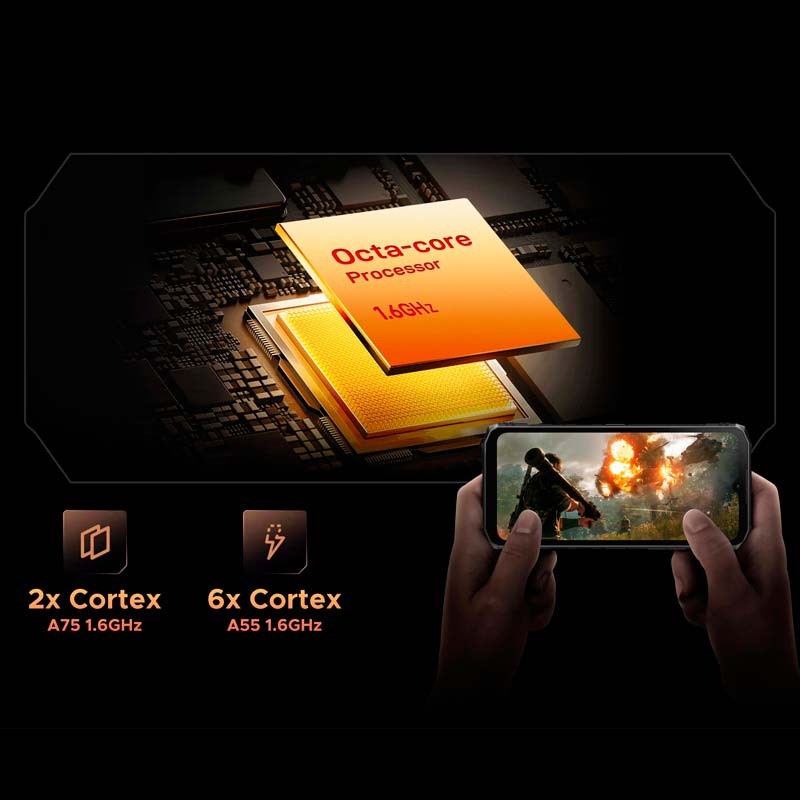 Téléphone portable Doogee Blade10 Ultra 8Go/256Go Noir - Ítem11