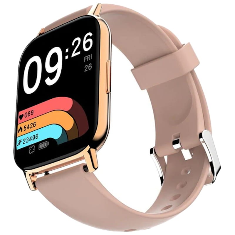 RELOJ INTELIGENTE KSIX SMARTWATCH URBAN 3 ROSA DORADO