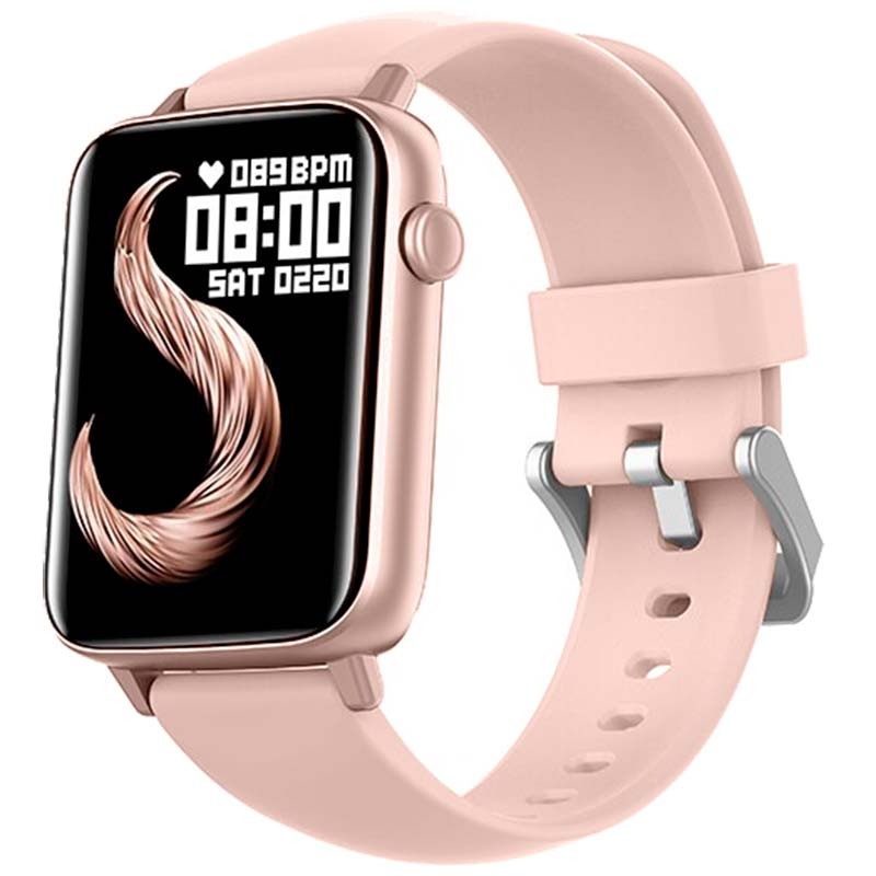 Reloj inteligente Doogee CS3 Dorado con Correa Rosa - Ítem