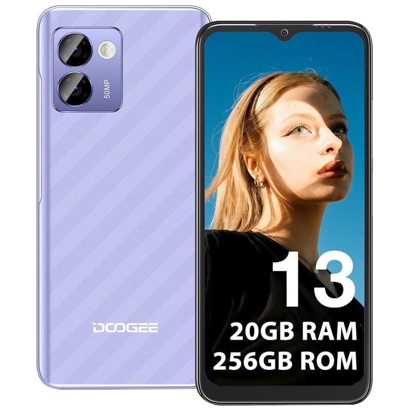 Doogee N50 Pro 8GB/256GB Roxo - Telemóvel - Item