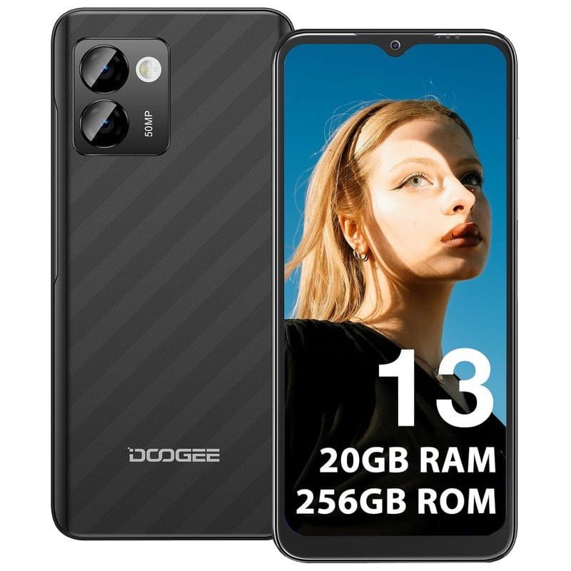 Doogee N50 Pro 6.52 Pulgadas Unisoc T606, 8+256GB, 4200mAh, 50MP