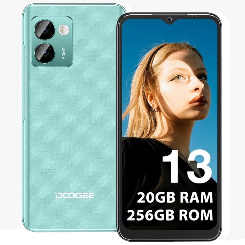 Doogee N50 Pro: 256GB ROM - 50MP - Pantalla HD+