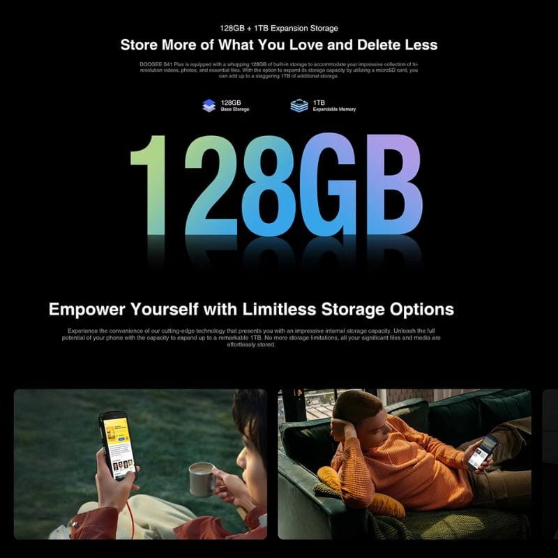 Doogee S41 Plus 4GB/128GB Naranja- Teléfono móvil rugged - Ítem2