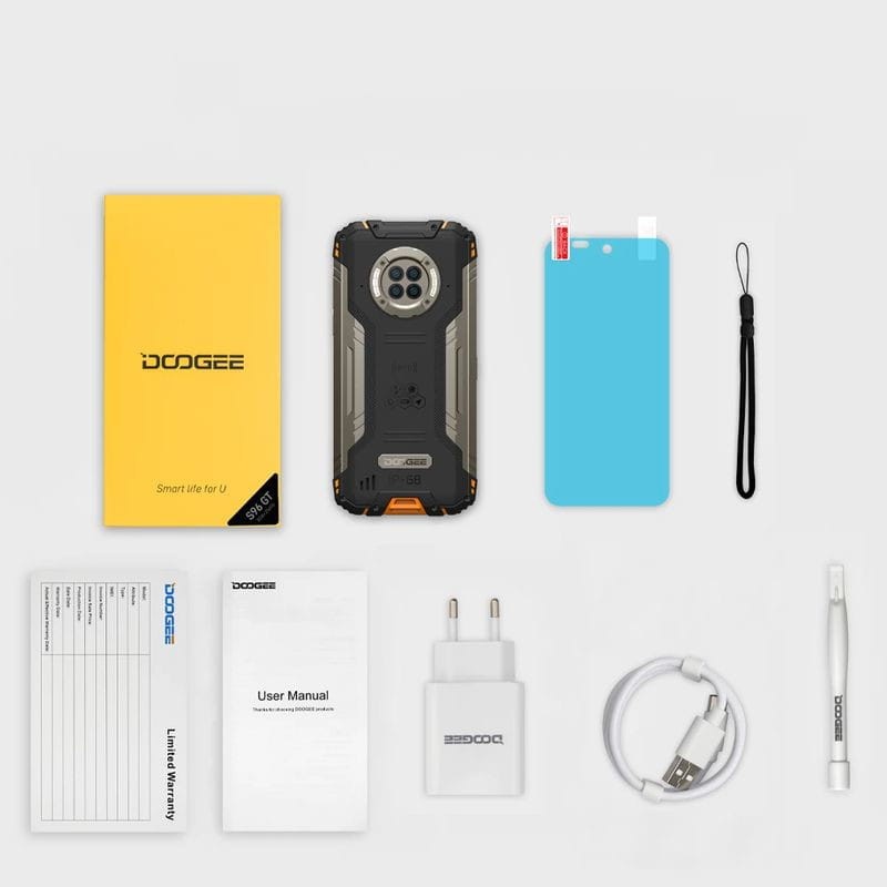 Doogee S96 GT 8GB/256GB Laranja - Telemóvel - Item2