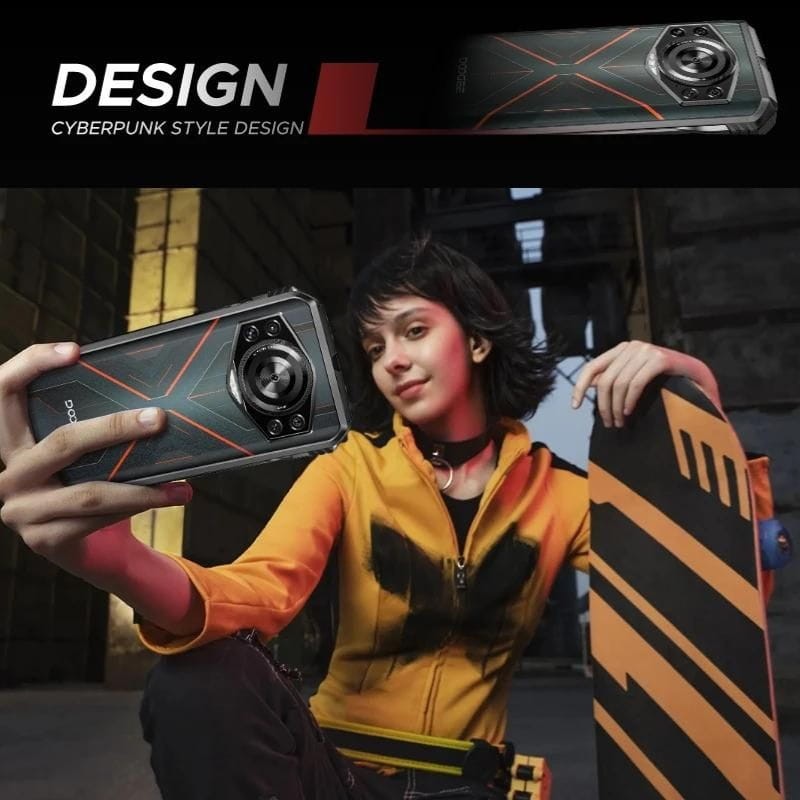 Doogee S Cyber 8GB/256GB Rojo - Teléfono Móvil Rugged - Ítem2