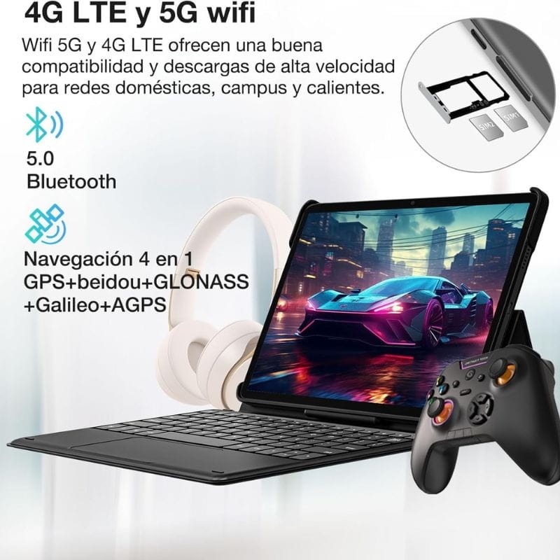 Doogee T30E 11'' 4Go/128Go WiFi+4G Noir - Tablette - Ítem8