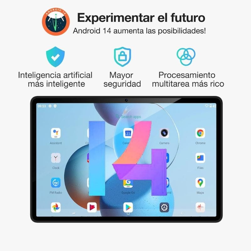 Doogee T30E 11'' 4Go/128Go WiFi+4G Noir - Tablette - Ítem6