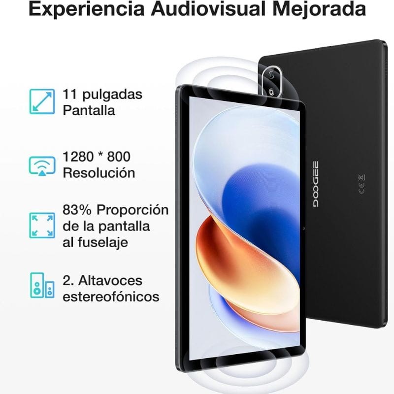 Doogee T30E 11'' 4Go/128Go WiFi+4G Noir - Tablette - Ítem7