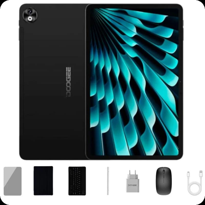 Doogee T40 Pro VIP 12" 8GB/512GB WiFi+4G Negro - Tablet con Accesorios