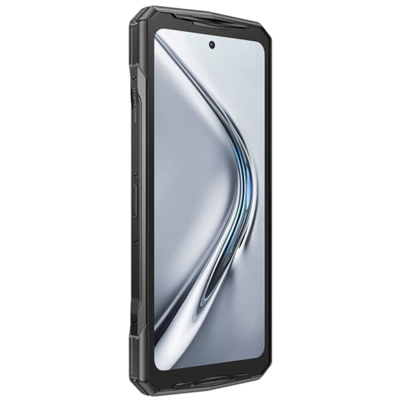 Doogee V40 Pro 5G 16 Go/512 Go Argent Robuste Mobile Vue de face