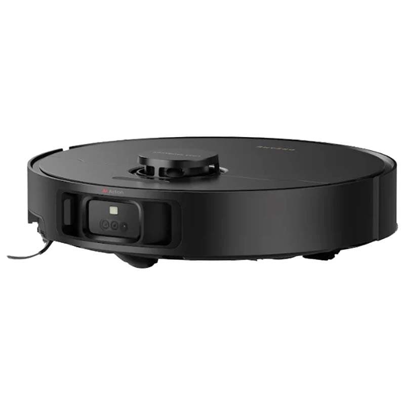 vue latérale de l'aspirateur Dreame X40 Ultra Noir