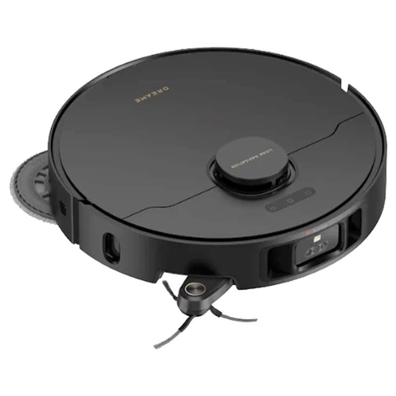 vue supérieure, de face et latérale de l'aspirateur Dreame X40 Ultra Noir