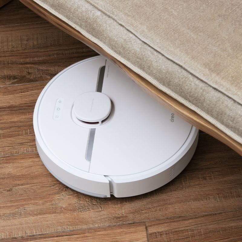 Dreame D10 Plus + Base de autolimpieza - Aspirador Robot Blanco