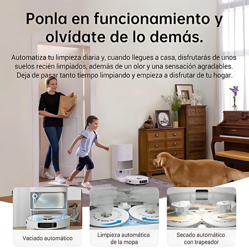 Dreame L10s Ultra Gen 2 Blanc- Aspirateur sans sac - Ítem4