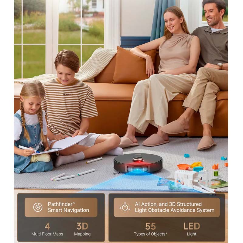 Dreame L20 Ultra Noir + Base autonettoyant - Aspirateur Robot - Ítem2