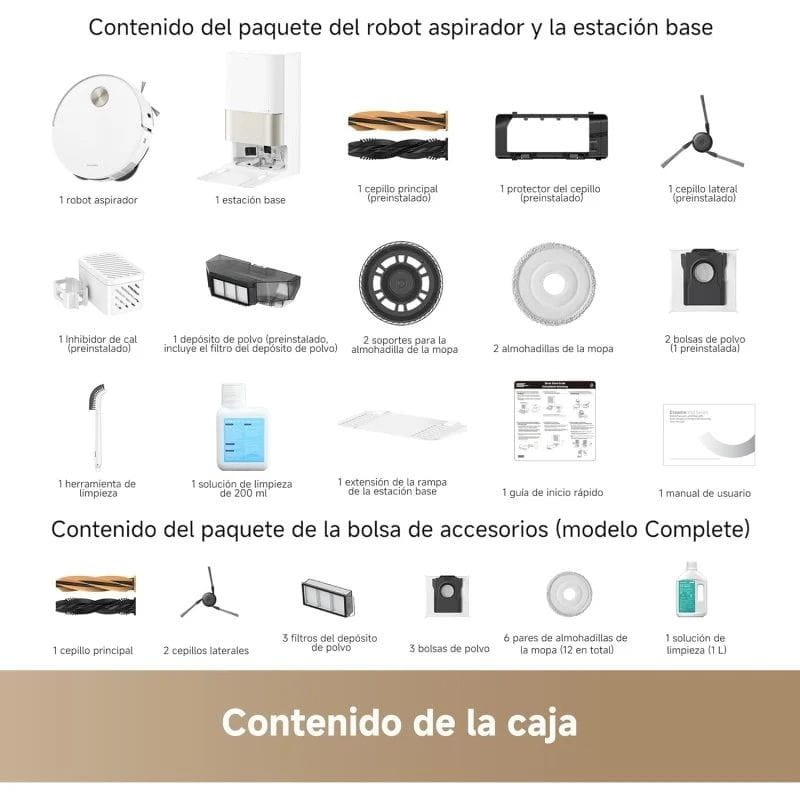 Dreame X50 Ultra Complete Blanc - Ítem9
