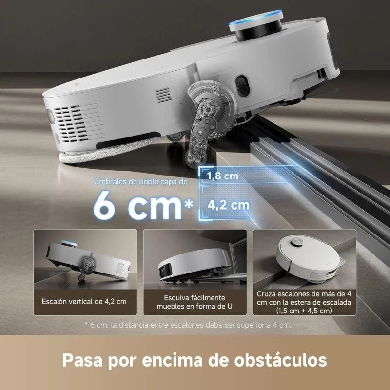 Dreame X50 Ultra Complete Blanc - Ítem6