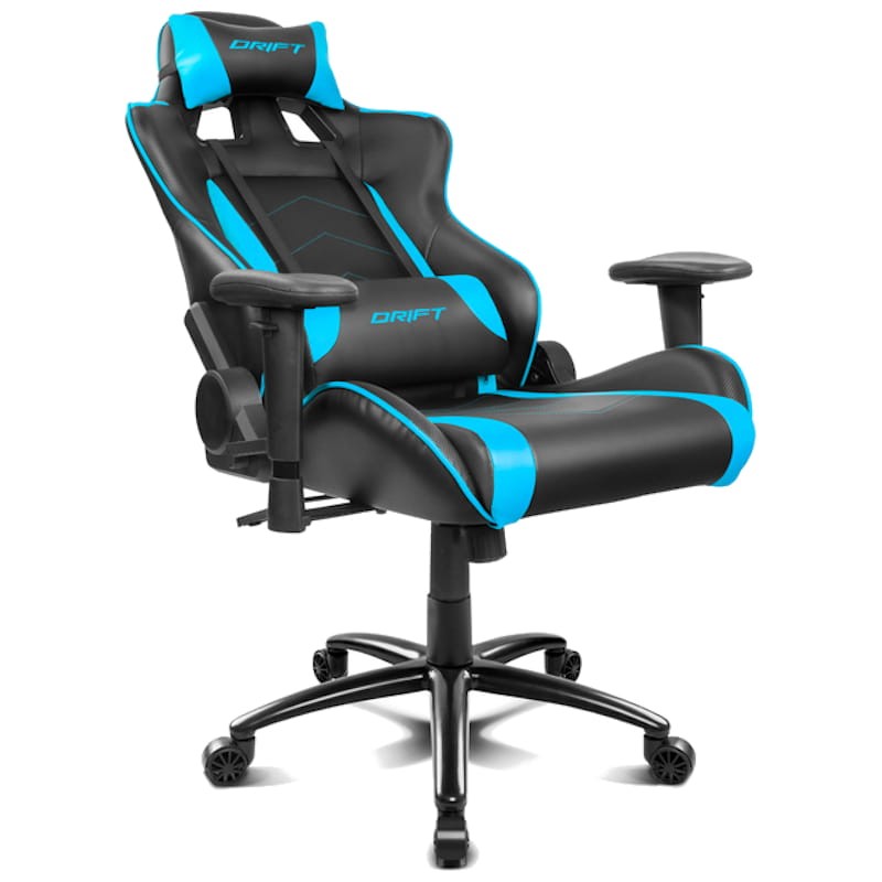 Drift DR150 Cadeira de jogos Preto Azul - Item7
