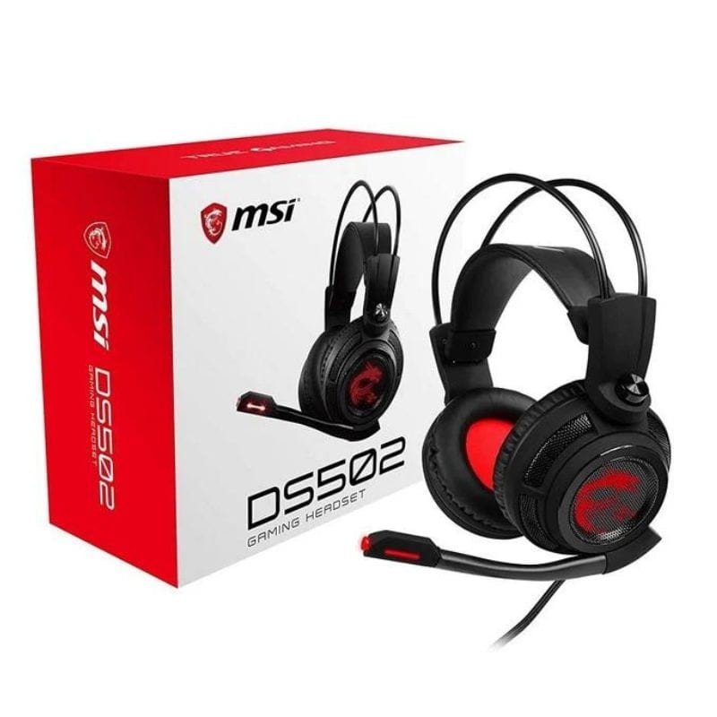 MSI DS502 7.1 Negro/Rojo - Auriculares Gaming - Ítem3