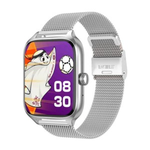 DT NO.1 DT116 Argent Bracelet métallique - Montre intelligente