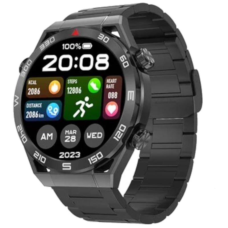 Reloj inteligente sale con correa metalica
