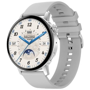 DT NO.1 DT3 Mini Argent avec Bracelet en silicone gris - Montre intelligente