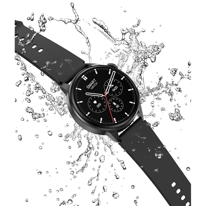 DT NO.1 DT4 Plus Negro con Correa Silicona Negra - Reloj inteligente - Ítem2