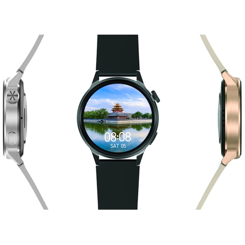 DT NO.1 DT4 Plus Negro con Correa Silicona Negra - Reloj inteligente - Ítem3
