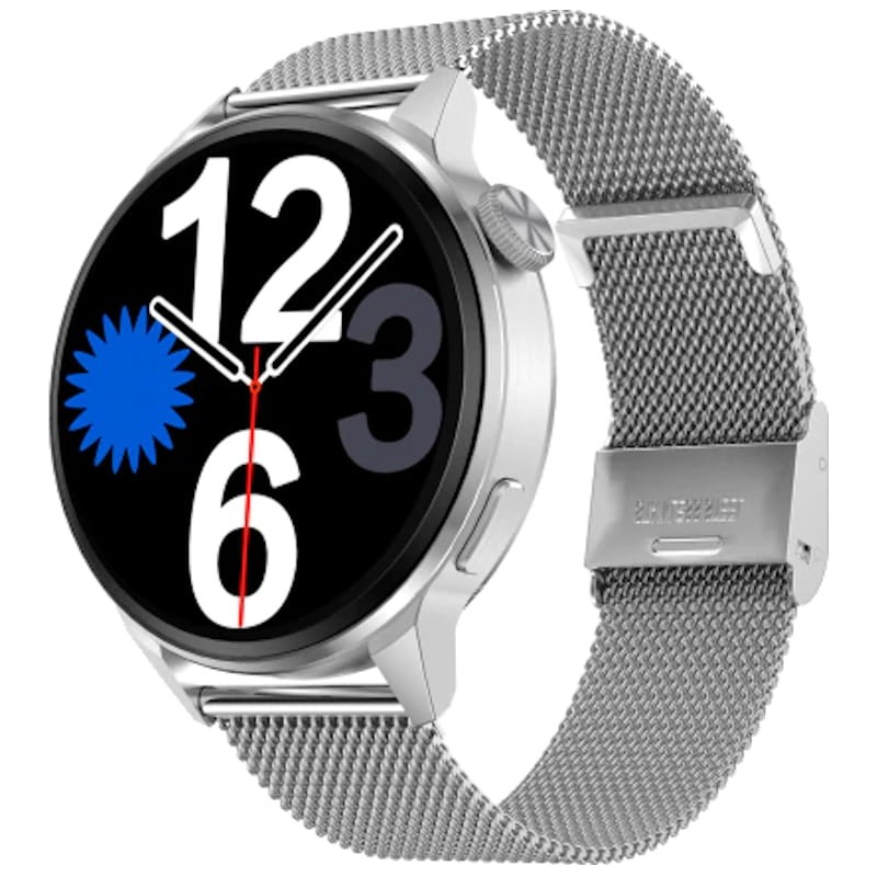 Reloj inteligente discount correa metalica
