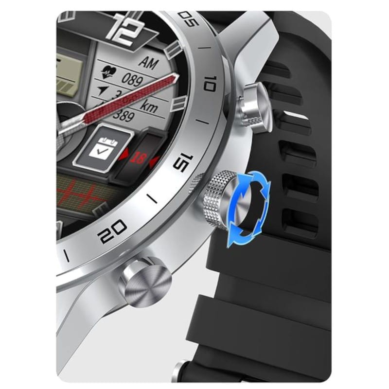DT NO.1 DT70 Correa Metálica Plata - Reloj inteligente - Ítem3