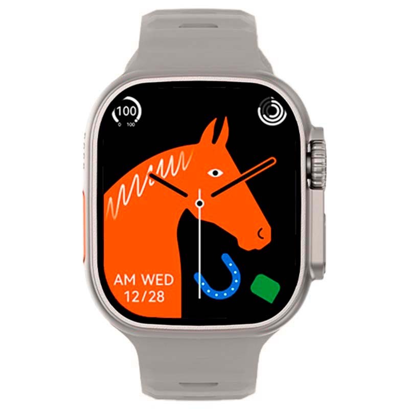 Smartwatch DT NO.1 DT8 Ultra Cinzento - Item