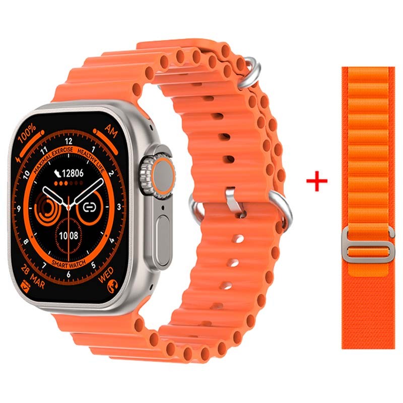 Montre Connectée DT NO.1 DT8 Ultra Max Orange - Ítem