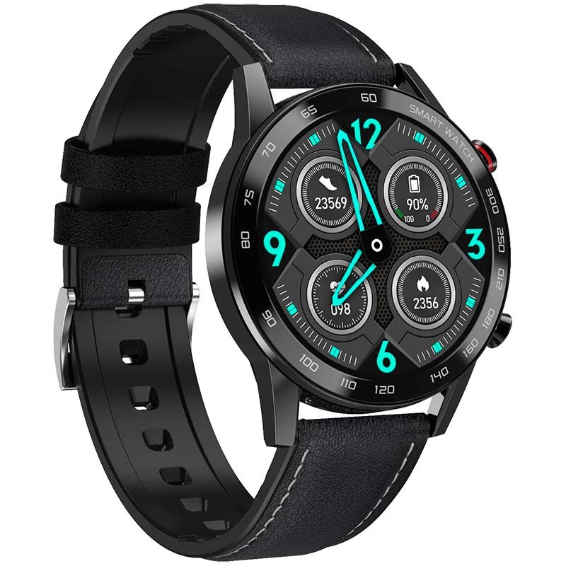 Smartwatch DT NO.1 DT95 avec Bracelet en Cuir - Ítem4