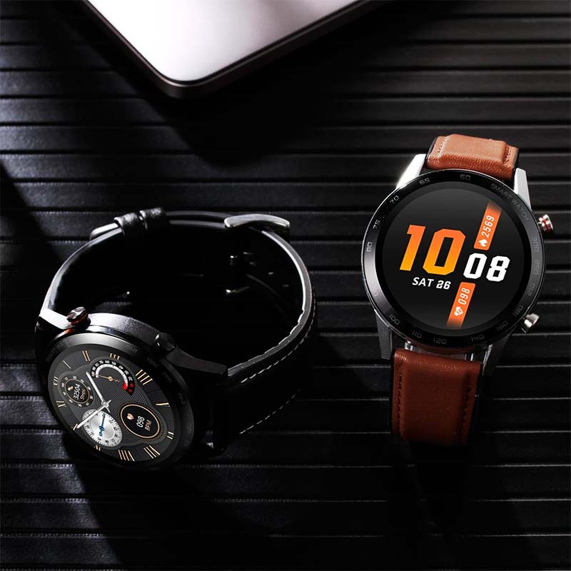 Smartwatch DT NO.1 DT95 com Pulseira Couro - Item9