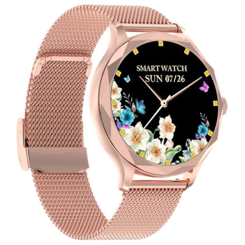 DT NO.1 DT Diamond Or avec bracelet métallique - Montre intelligente - Ítem2