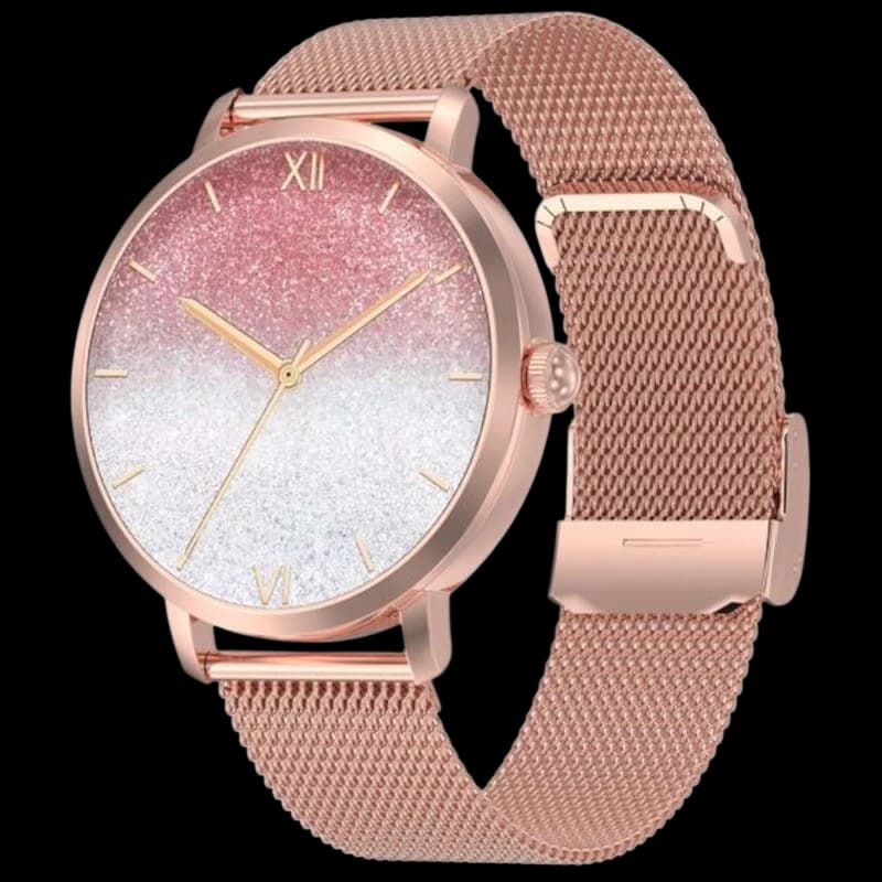DT NO.1 DTS Or avec Bracelet Métal - Montre intelligente