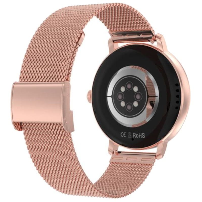 Élégant DT NO.1 DTS Or avec Bracelet Métal - Montre intelligente