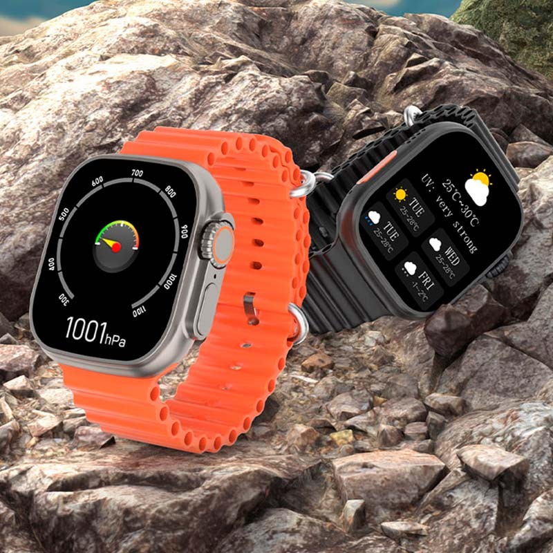 Montre Connectée DT NO.1 DT8 Ultra Plus Orange - Ítem3