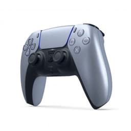 Sony DualSense Silver - Vue latérale de la manette de jeu PlayStation 5